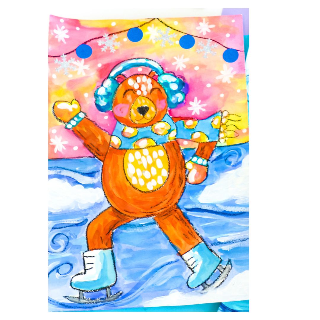 Skating Bear Quinn And Gray skating-bear-quinn-and-gray